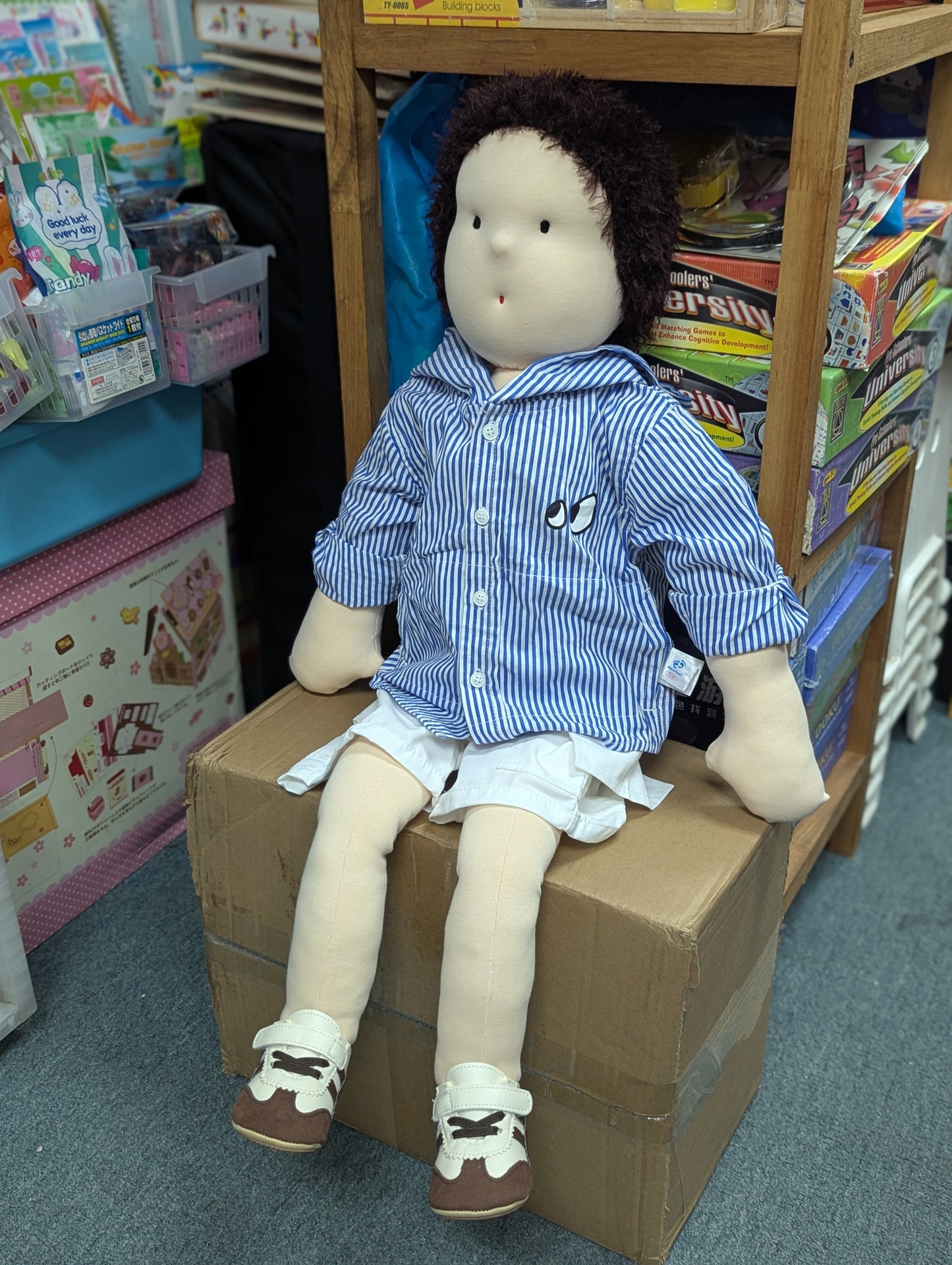 80cm Handmade Therapy Doll - Roy (WD80-001)