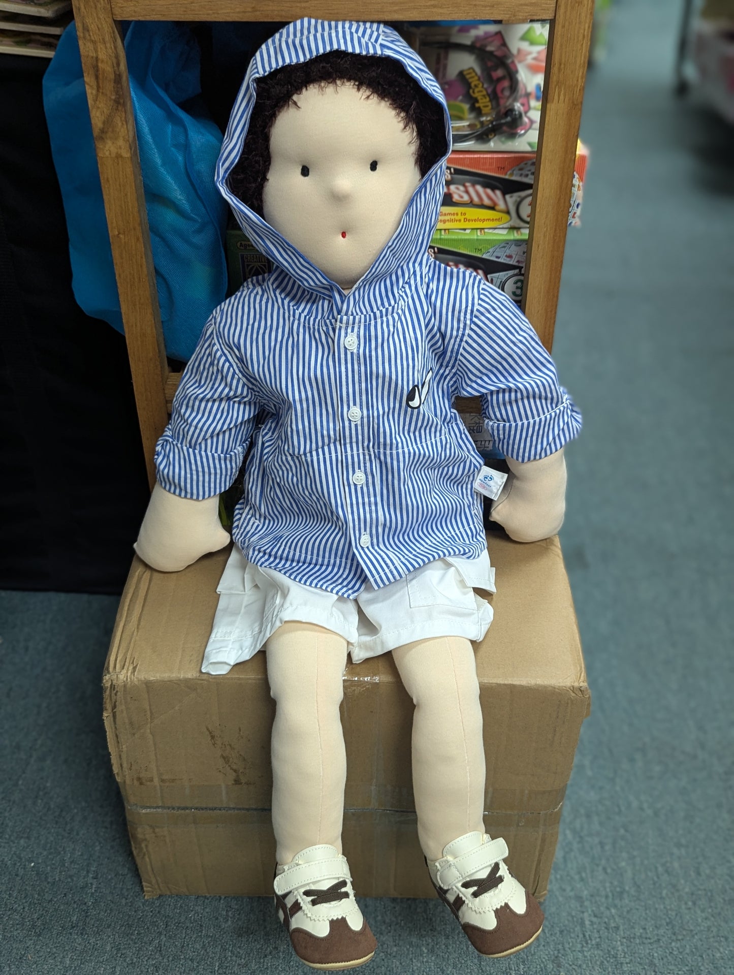 80cm Handmade Therapy Doll - Roy (WD80-001)