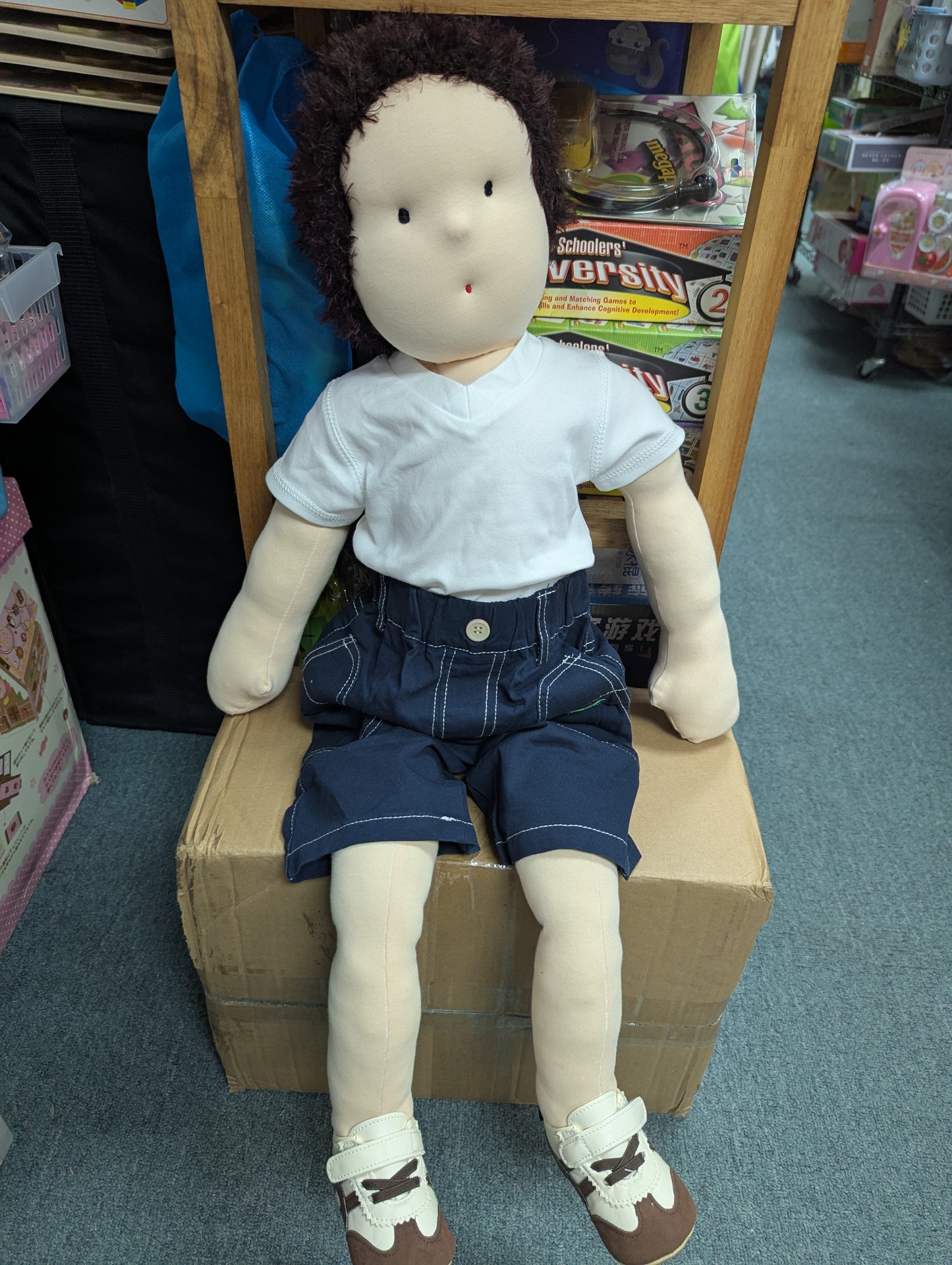 80cm Handmade Therapy Doll - Roy (WD80-001)