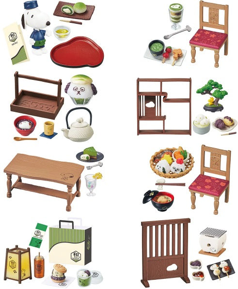 Re-ment Micro Toys - Snoopy Japanese Cafe