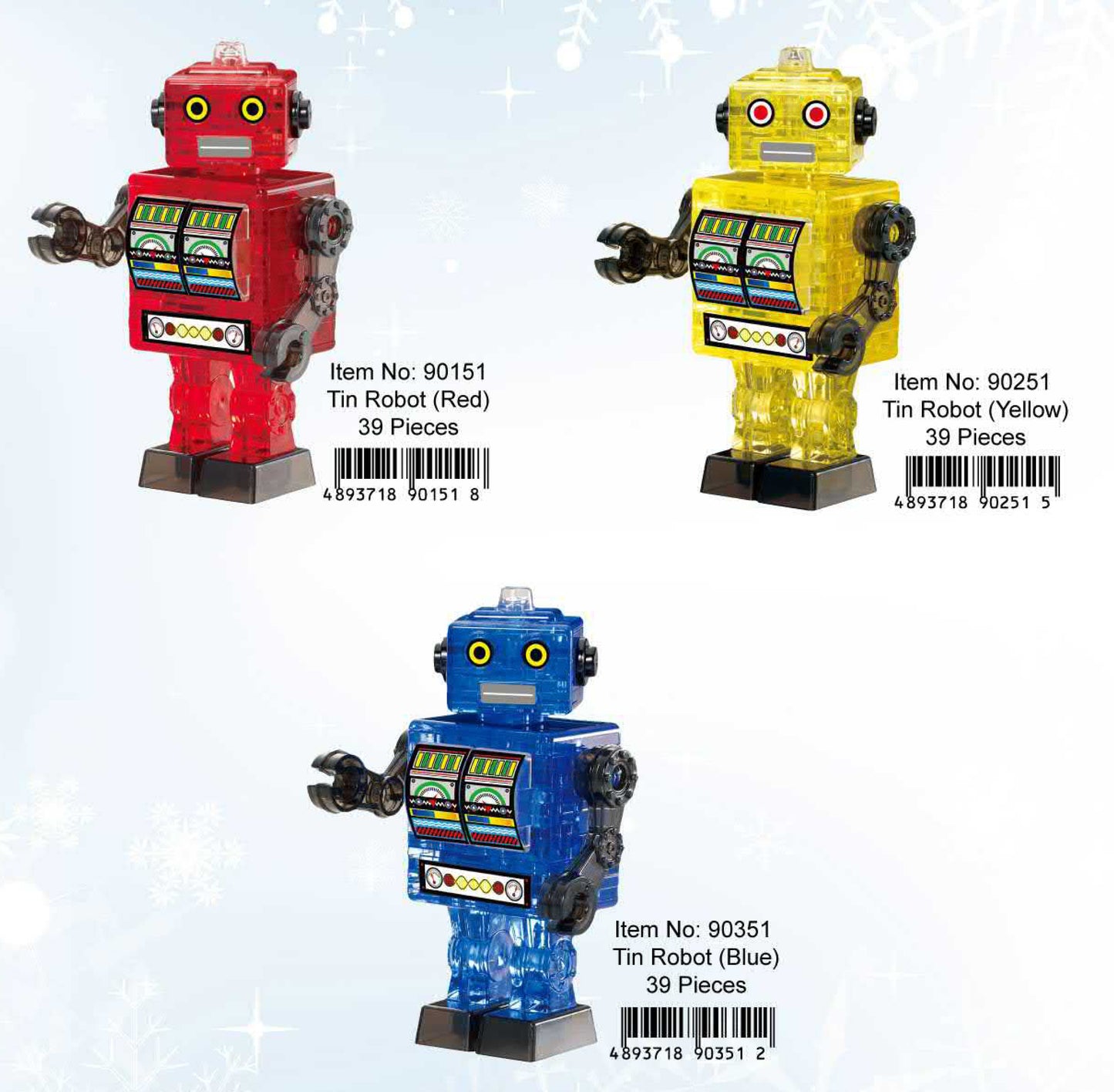 3D Crystal Puzzle - Robot