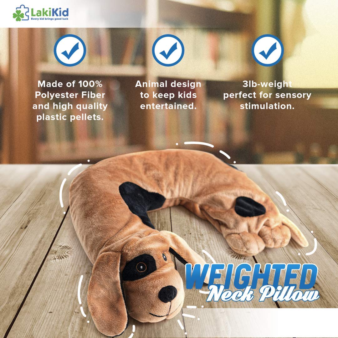 LakiKid Weighted Neck Pillow (3lb)