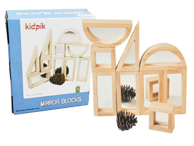 kidpik Wooden Mirror Blocks