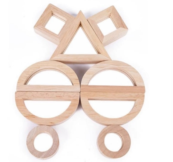 kidpik Wooden Mirror Blocks