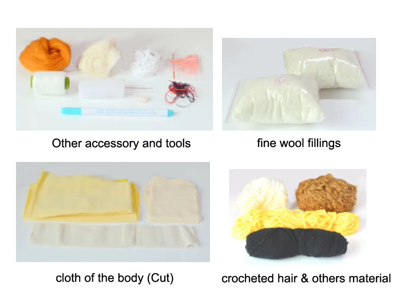 Waldorf doll DIY Kit