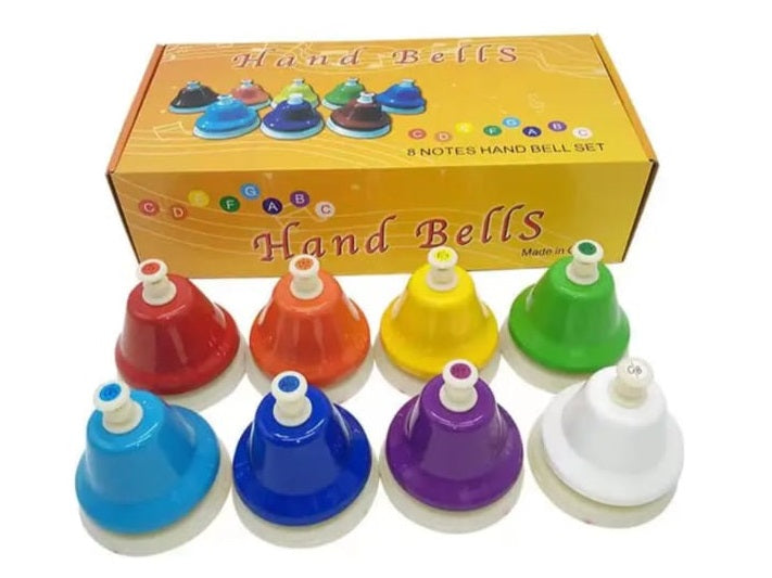 奧福樂器 - Rainbow 8 Note Touch Bells