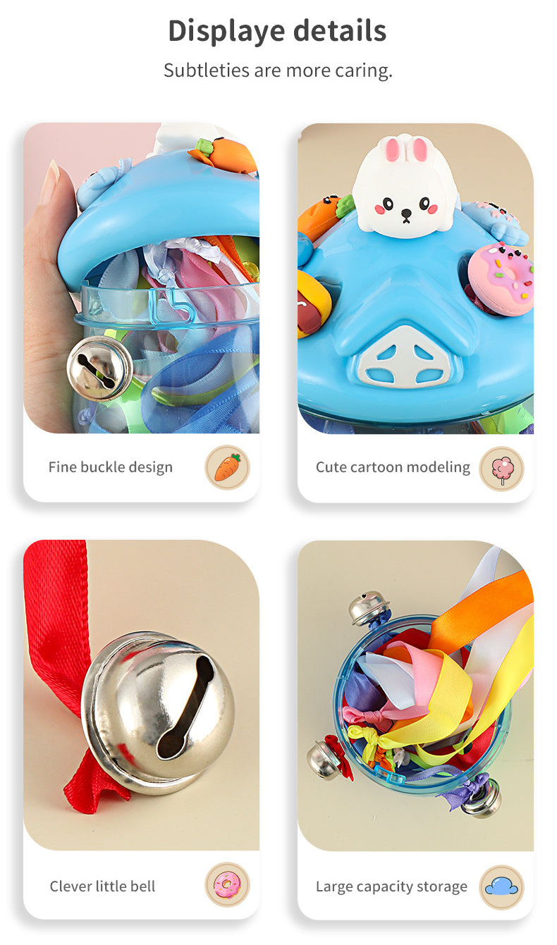 Cute Rabbit Pull Ribbon Toys