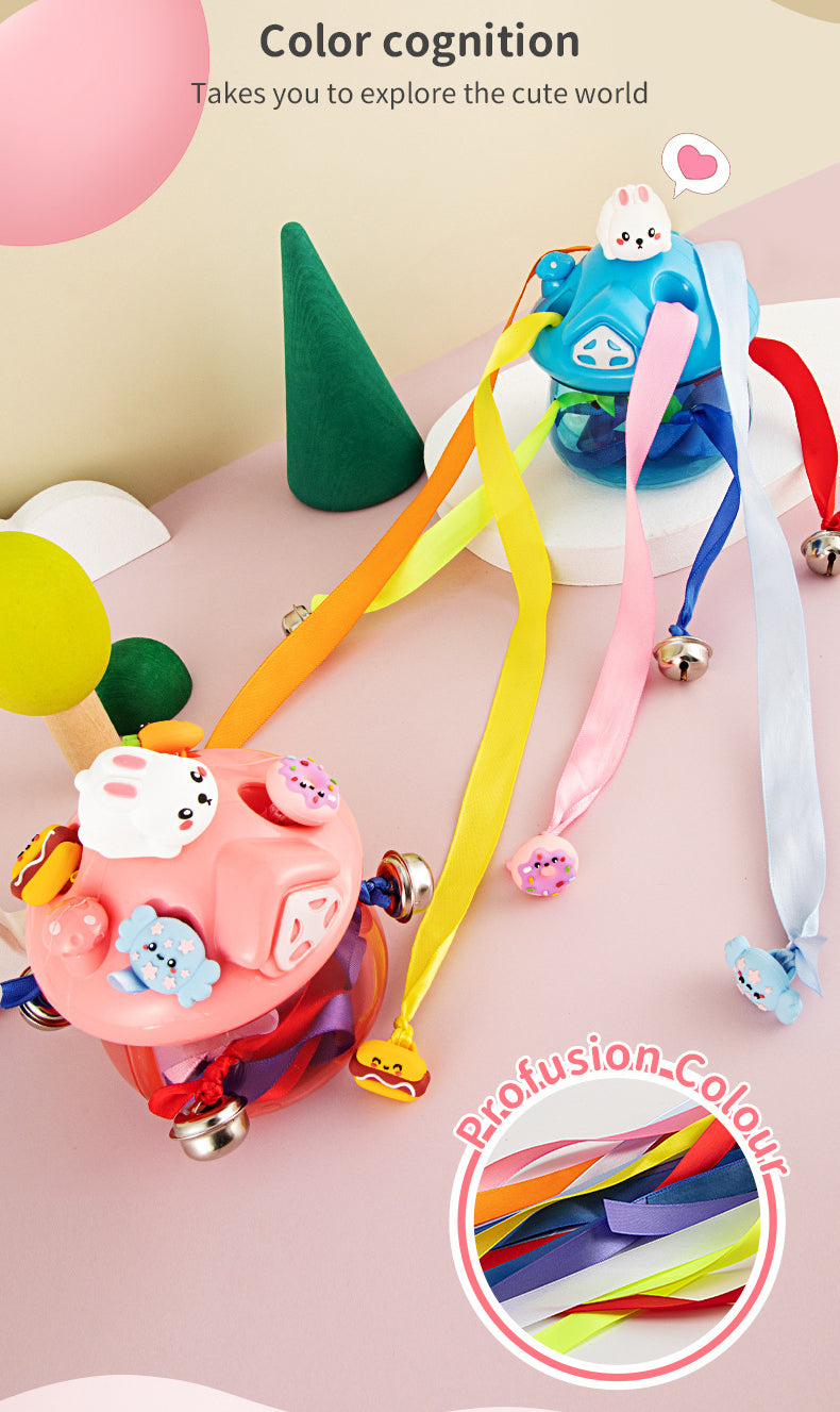 Cute Rabbit Pull Ribbon Toys