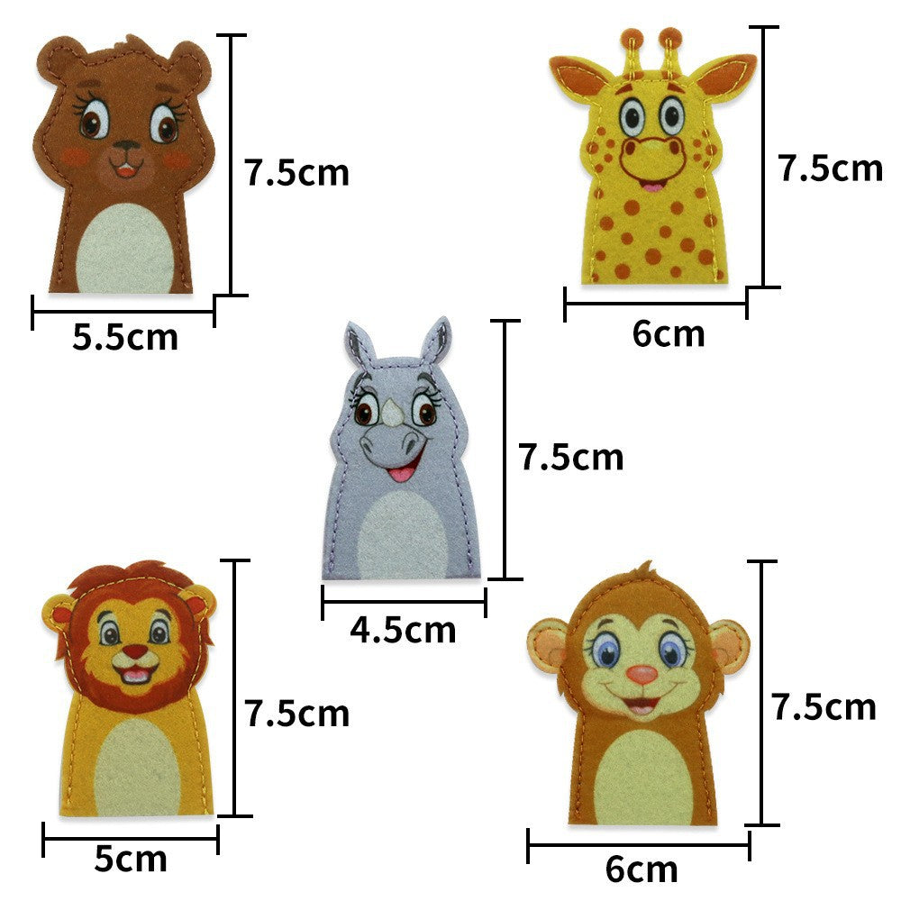 Jungle Adventure Finger Puperts Set