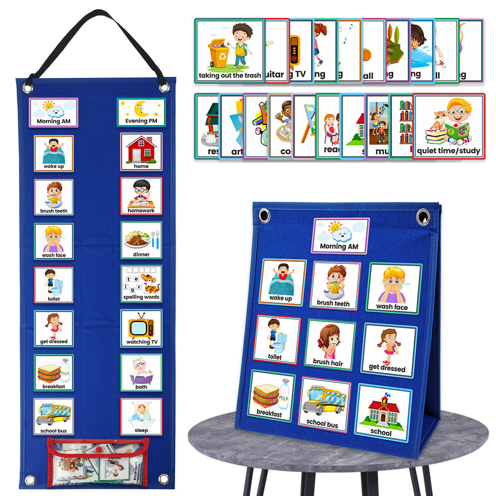 Schedule Chart with Pocket
