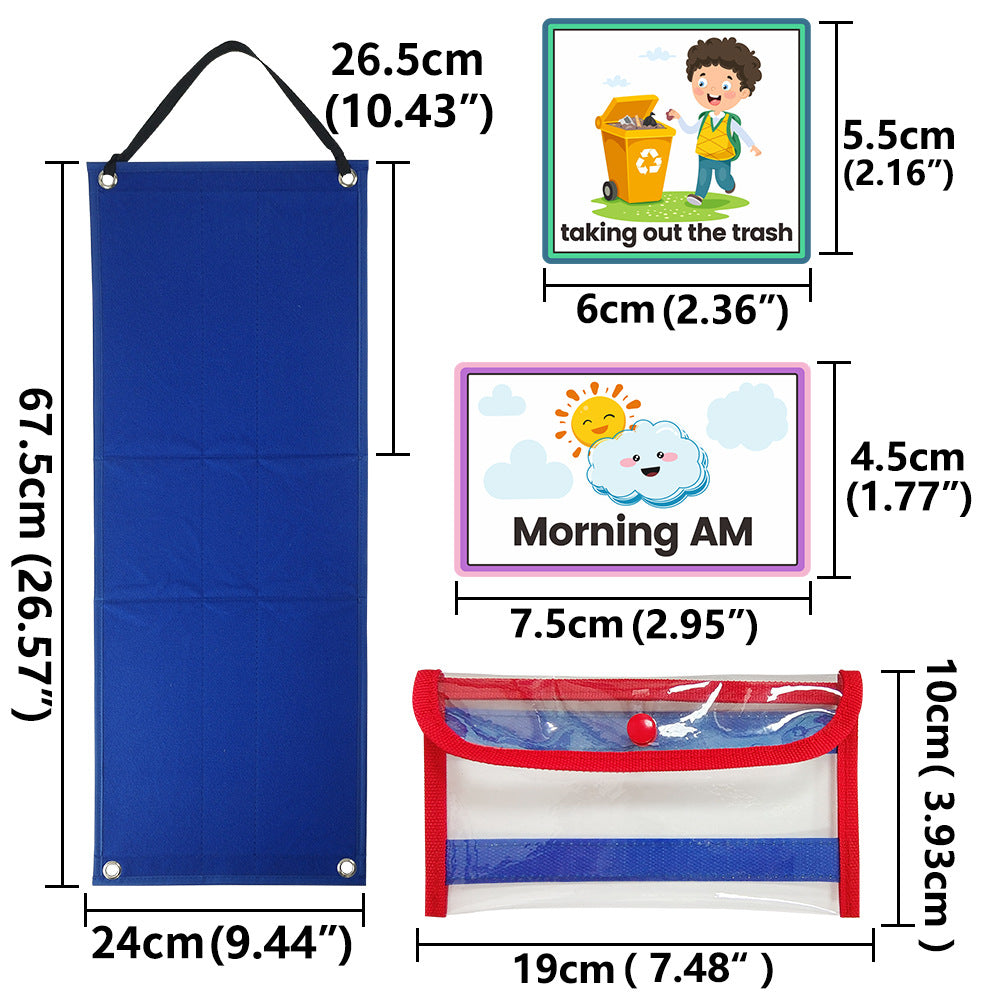 Schedule Chart with Pocket