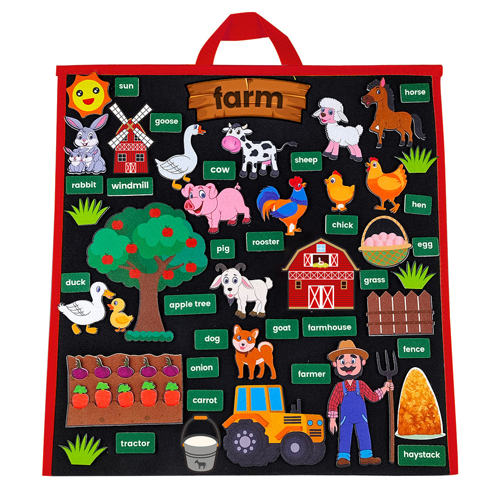 Felt board Series - Farm