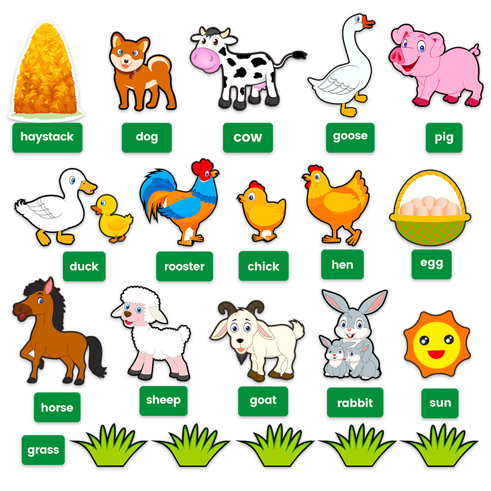 Felt board Series - Farm