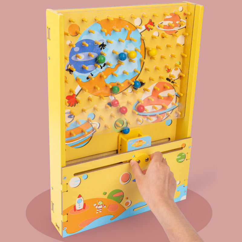 Wooden Catching Ball Game Machine