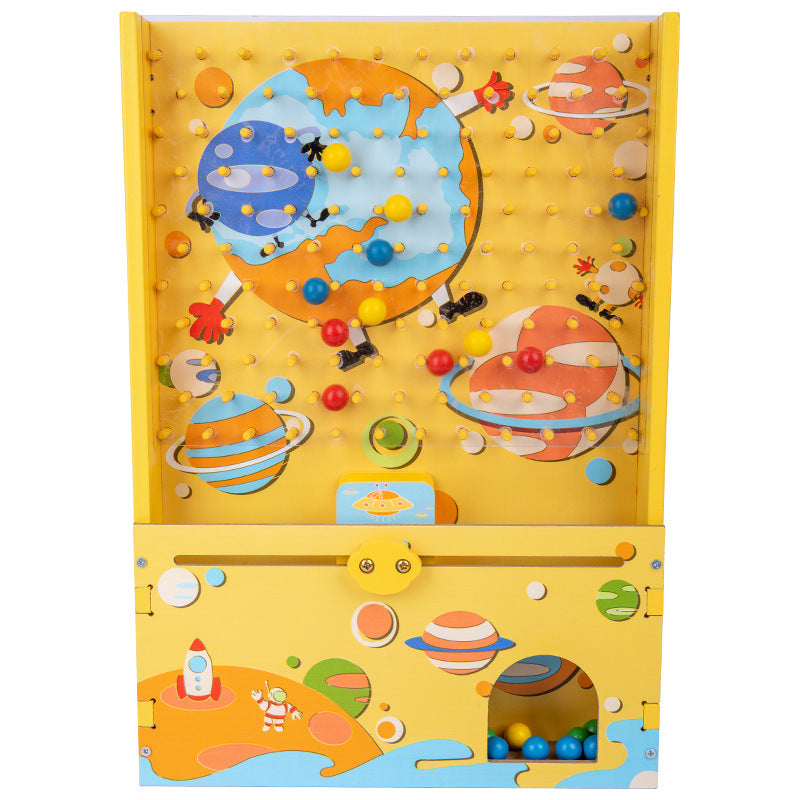 Wooden Catching Ball Game Machine