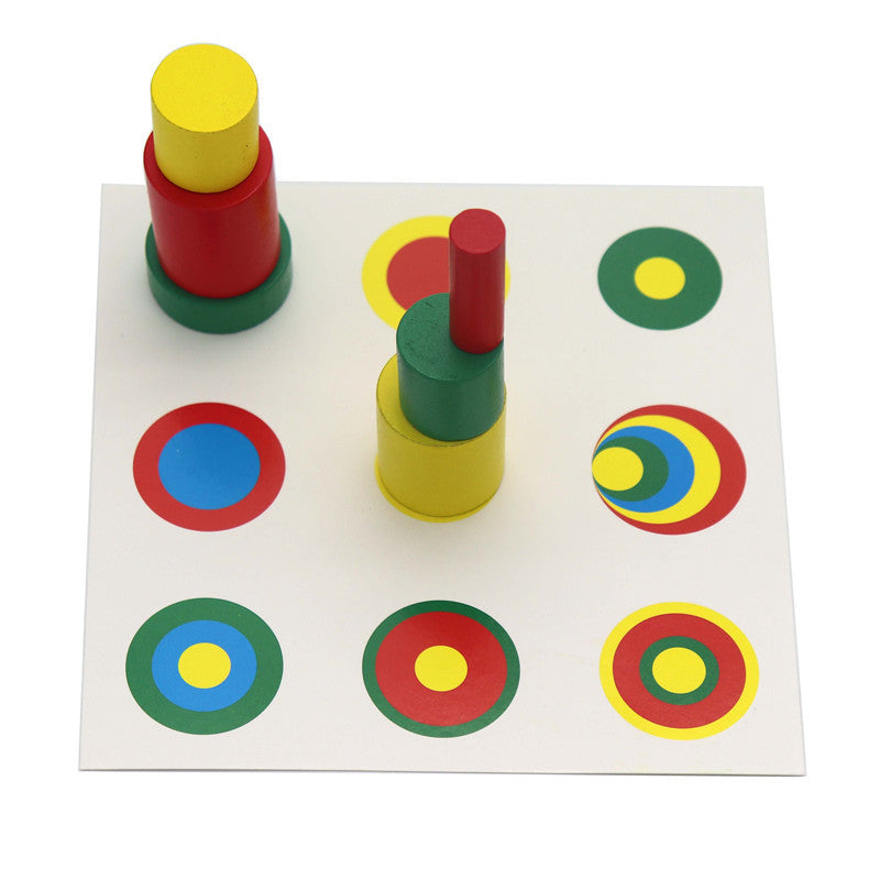 Family Montessori - Colored Cylinder