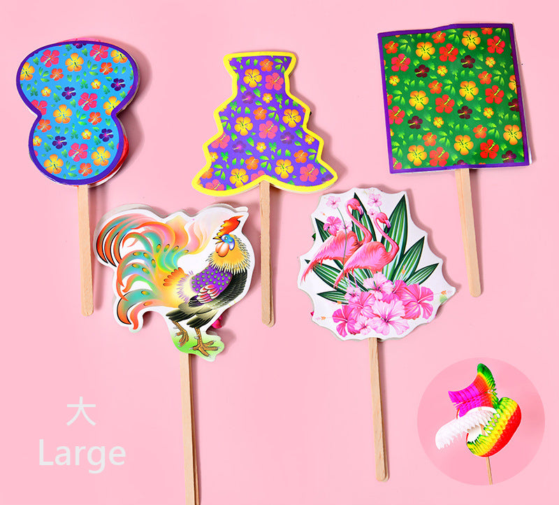 Nostalgic Paper Flower Toy