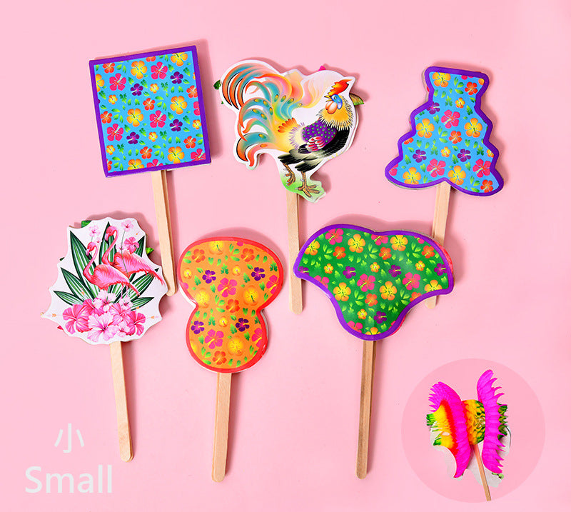 Nostalgic Paper Flower Toy