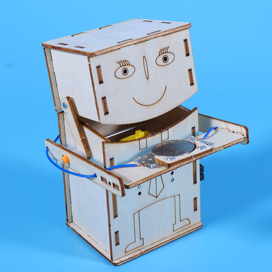 STEAM DIY - 吃硬幣機器人