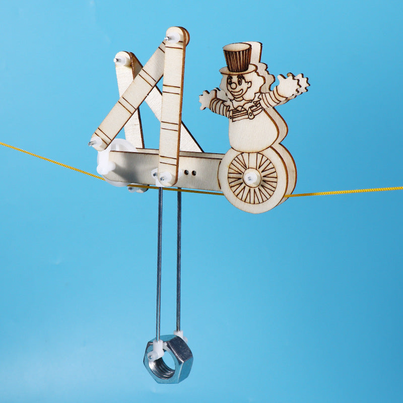STEAM DIY - Clown Walking Tightrope