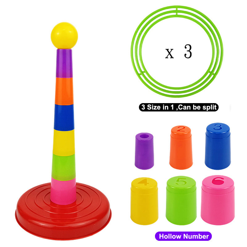 Number Toss the Ring Game in Bag