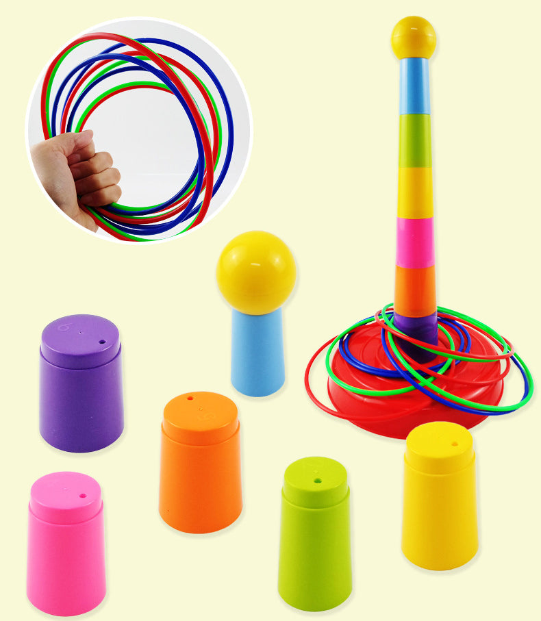Number Toss the Ring Game in Bag