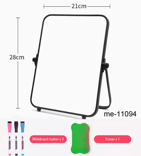 Desktop Double-sided Whiteboard