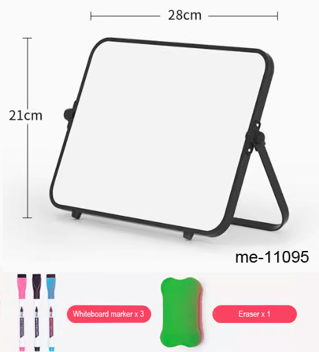 Desktop Double-sided Whiteboard