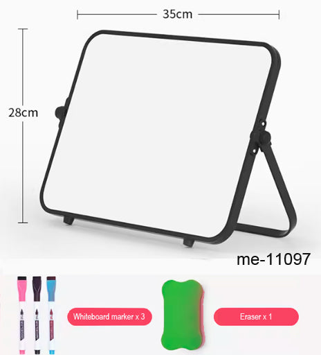 Desktop Double-sided Whiteboard