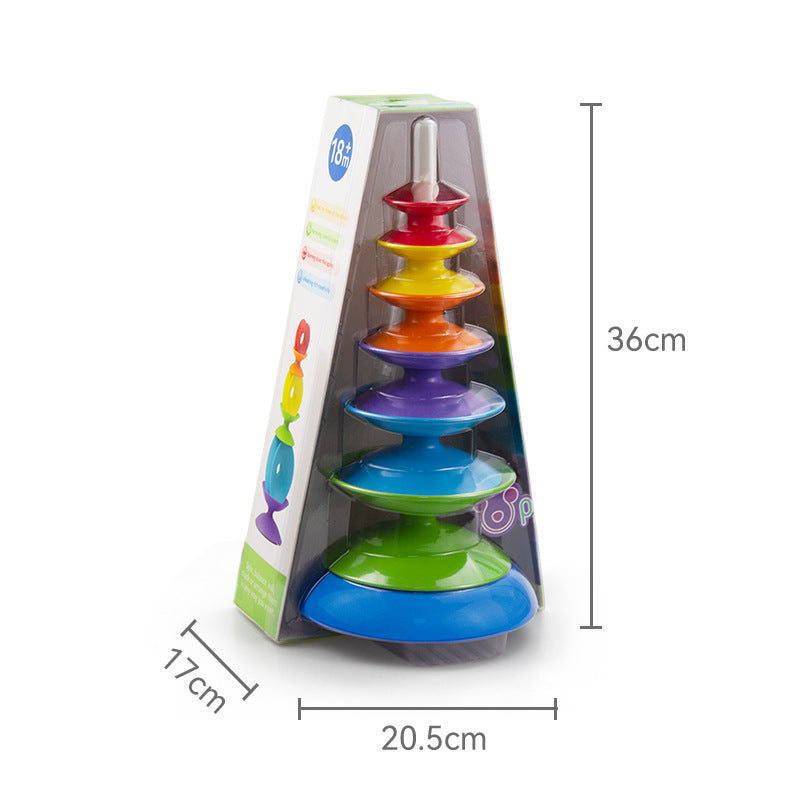 Pogibear Rainbow Circle Rotating Tower