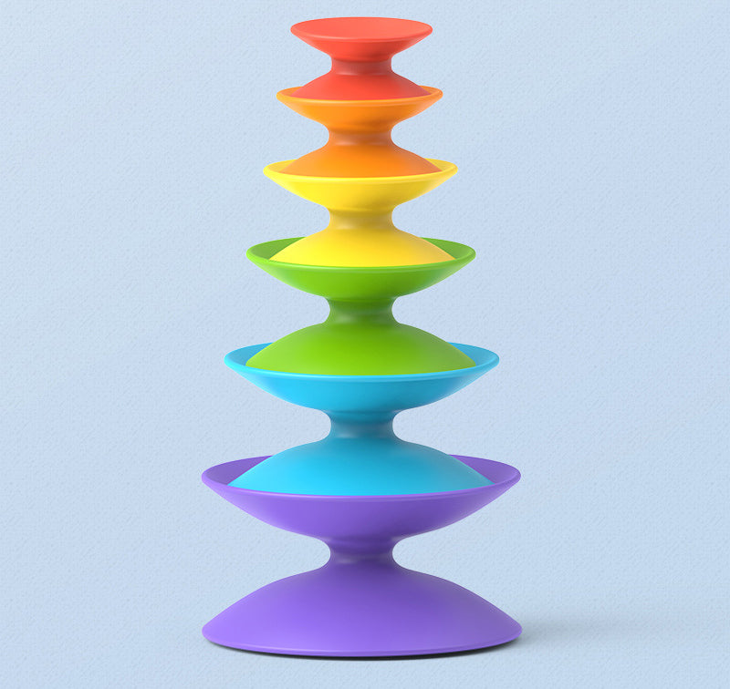 Pogibear Rainbow Circle Rotating Tower