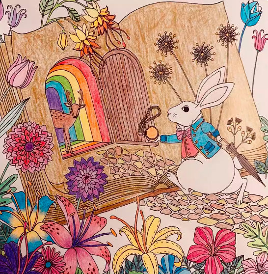 Fantasy Fairy Tale Kingdom Coloring Book