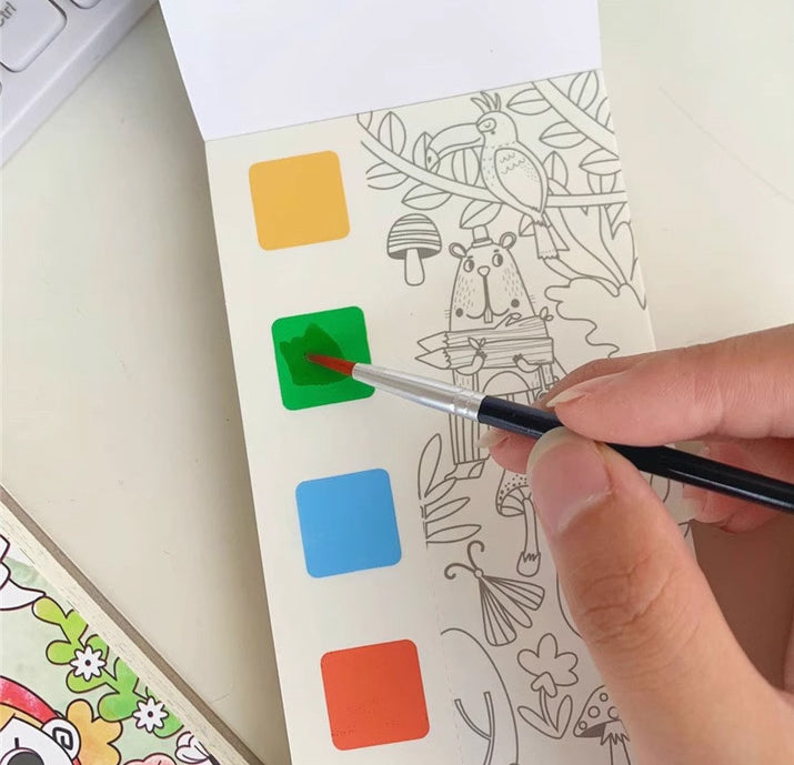 Pocket Watercolour painting Book