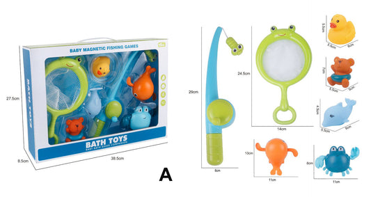 Baby Bath Toys - Magnetic Fishing Game