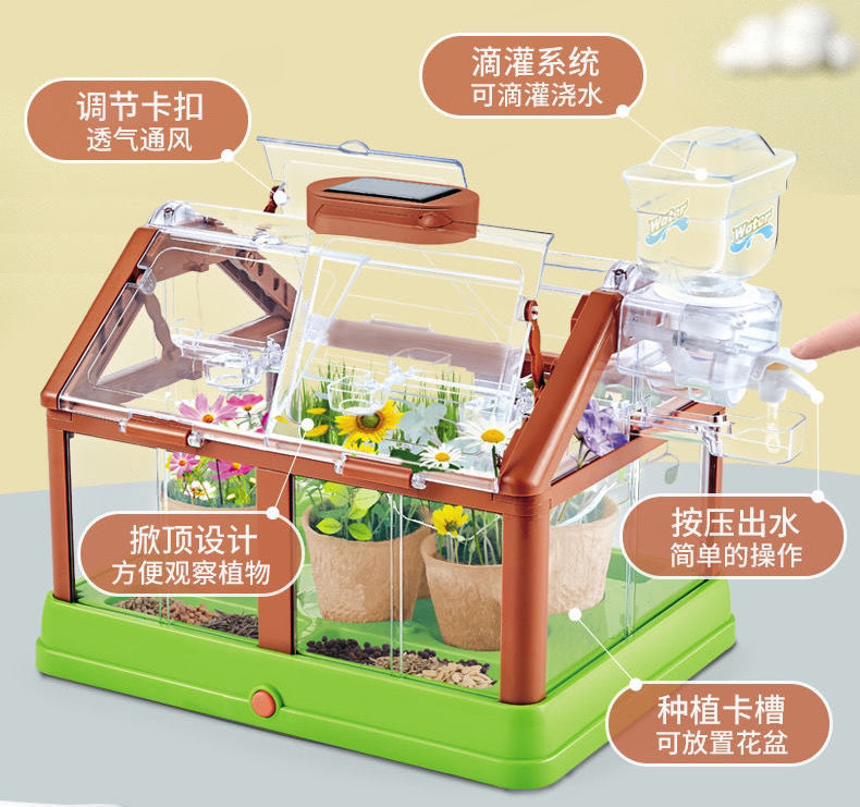 Solar Energy Greenhouse Set