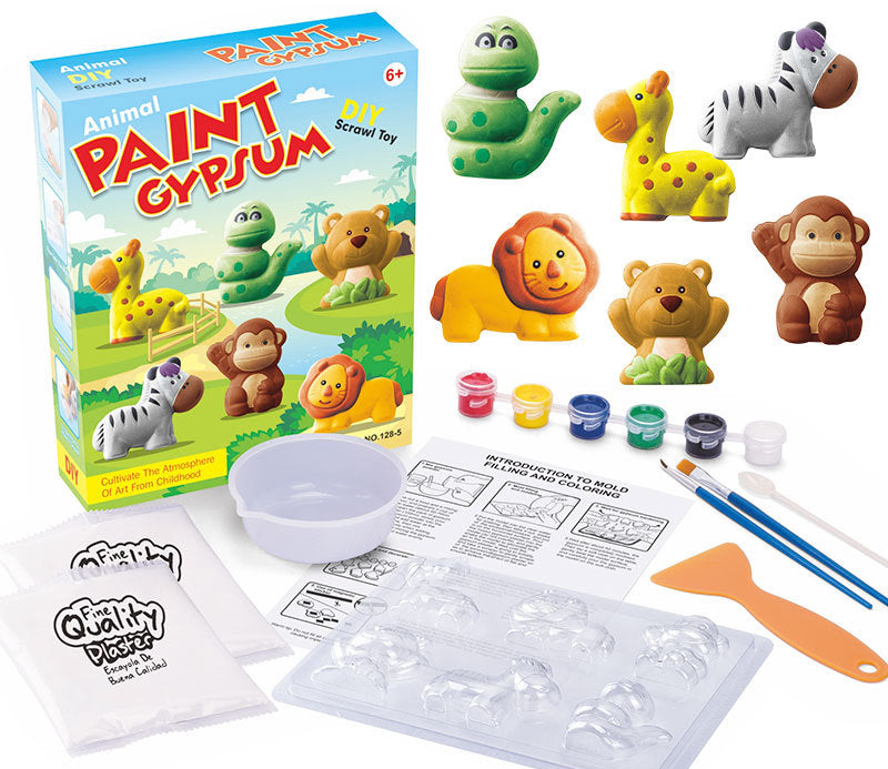 DIY Plaster Doll Paint Gypsum Kit Set
