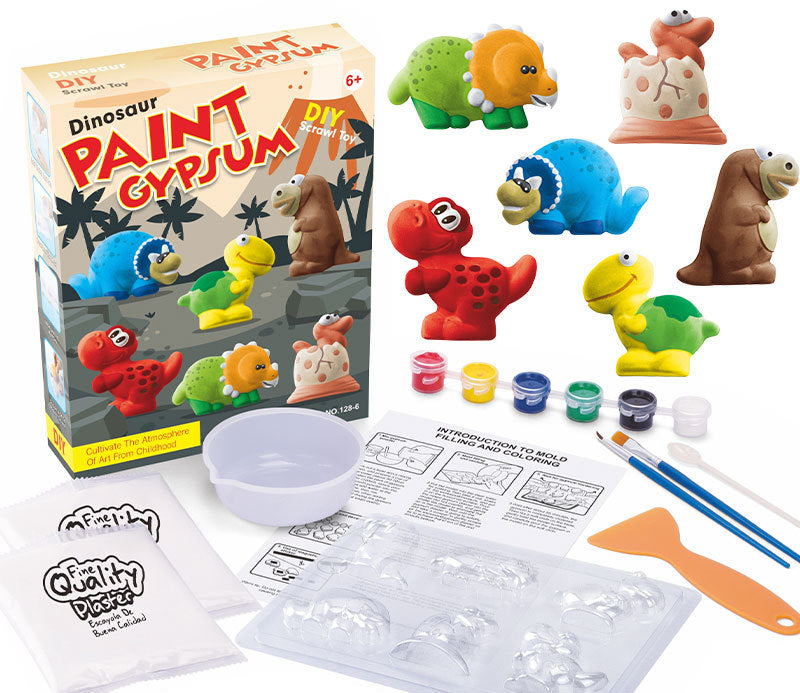 DIY Plaster Doll Paint Gypsum Kit Set