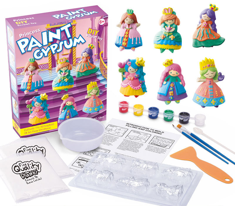 DIY Plaster Doll Paint Gypsum Kit Set