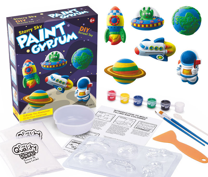DIY Plaster Doll Paint Gypsum Kit Set