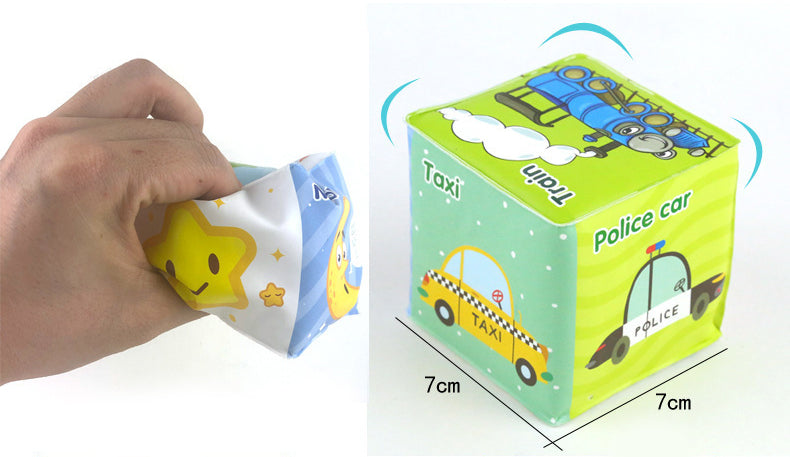 7cm Sponge Learning Cubes (6pcs)