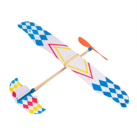 Rubber Band Powered Foam Glider