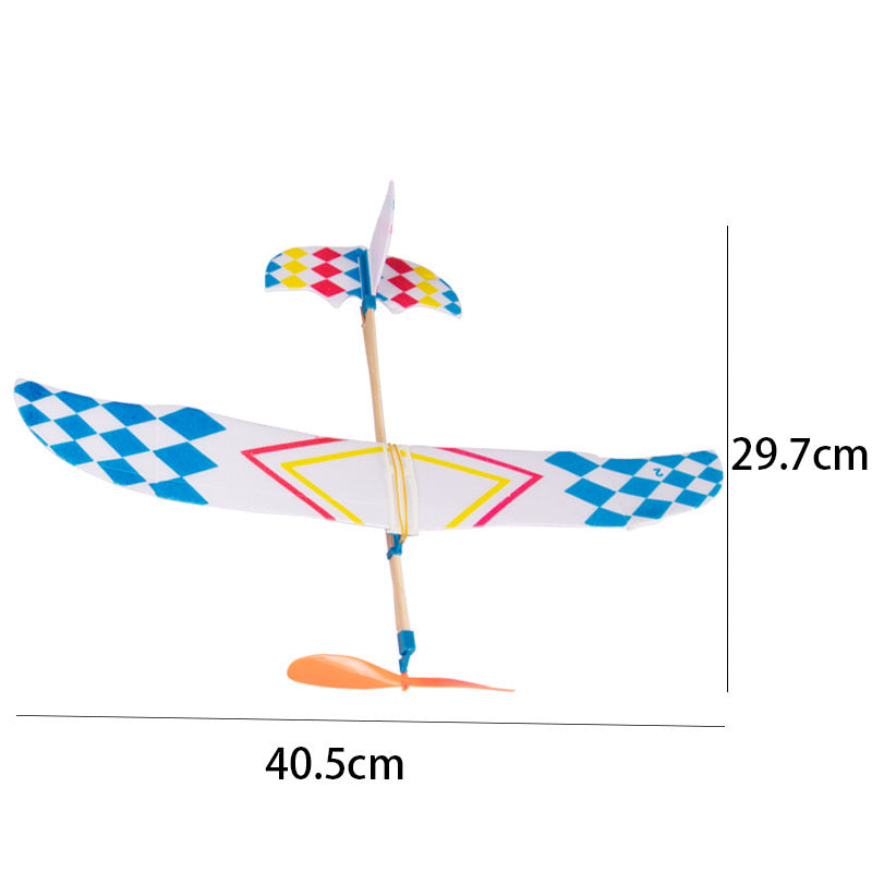 Rubber Band Powered Foam Glider