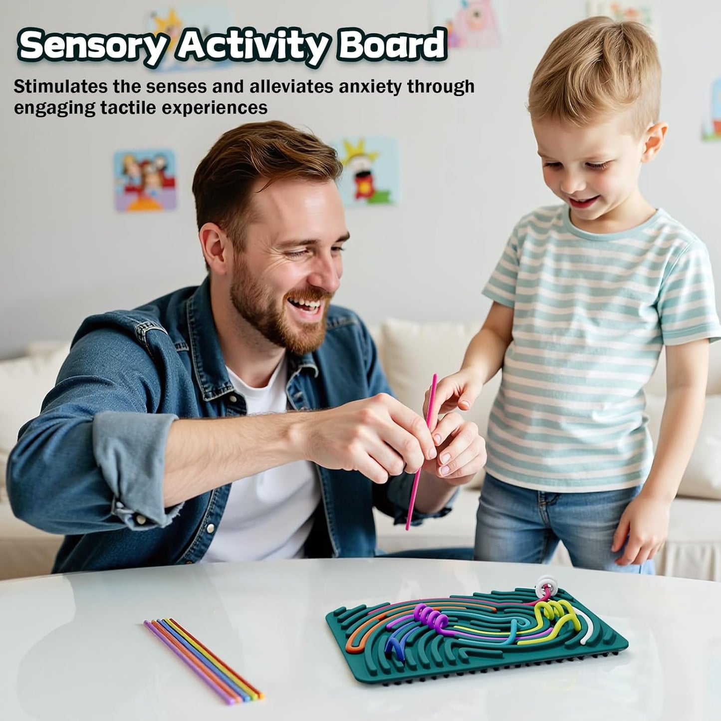 Fidget Toy - Sensory Activity Board