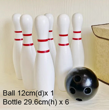 Wooden Bowling Set