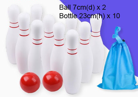 Wooden Bowling Set