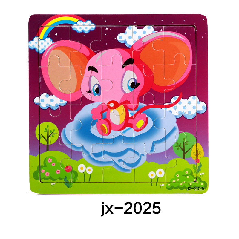 20pcs Wooden Puzzle
