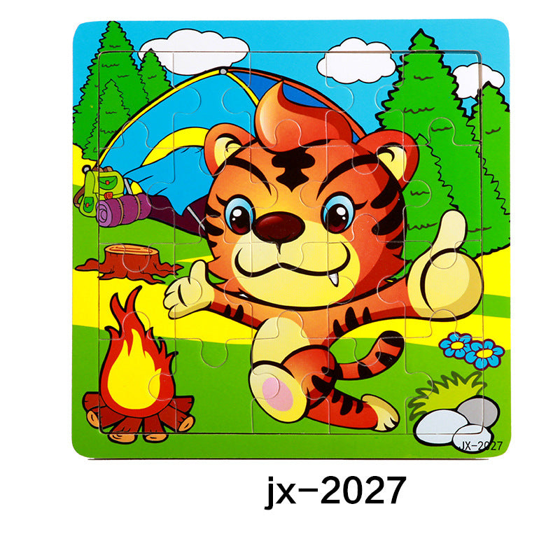 20pcs Wooden Puzzle