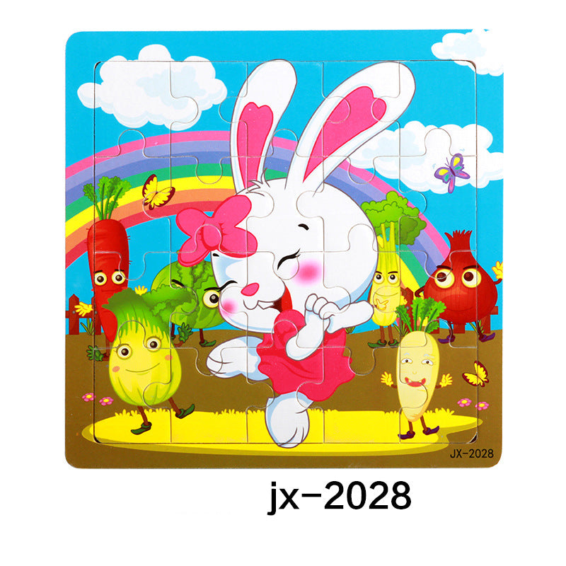 20pcs Wooden Puzzle