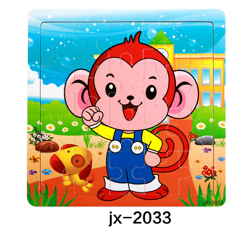 20pcs Wooden Puzzle