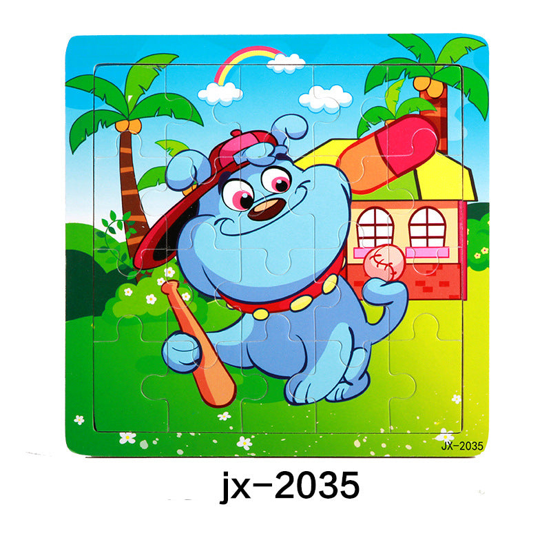 20pcs Wooden Puzzle